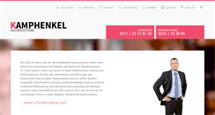 Desktop Screenshot of kamphenkel.net